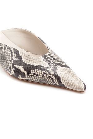 Black and white python print leather mules VIC MATIE' | 1K5702DK20U030110.